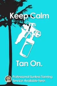 Posters - NSTPA spray tan certification