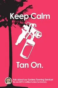 Posters - NSTPA spray tan certification