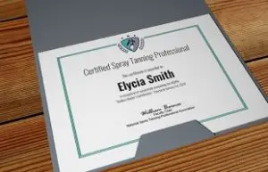 Online Sunless Certification - Signed Certificate