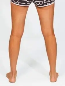 Chapter 11 - Spray Tanning Technique - back of legs