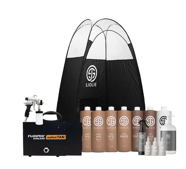 The Fuji Ultimate Starter Kit is exclusively designed for salon and spa professionals handling a high volume of tanning clients.